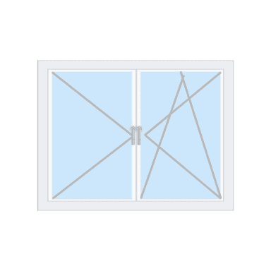 Drehlinks Pfosten Drehkipp Rechts BT Öffnungsart
