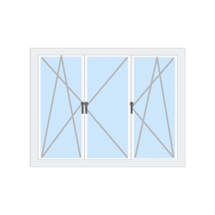 Drehkipp Links Pfosten Dreh Rechts Pfosten Drehkipp Rechts Öffnungsart