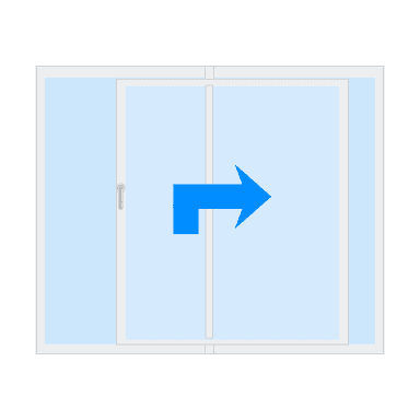 Hebeschiebetür Links Öffnungsart