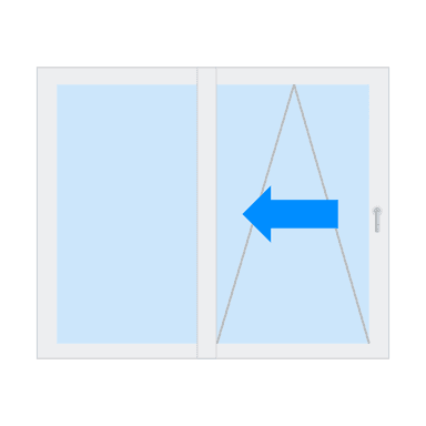 PSK Rechts Öffnungsart